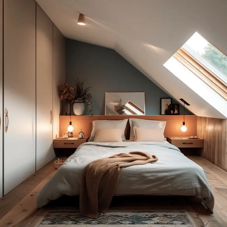 Chambre rénovée